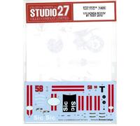 STUDIO27 1/12 HONDA RC212V #T TEST 2010 per decalcomania moto TAMIYA DC914 Mo...