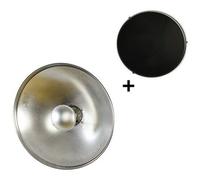 StudioKing Beauty dish argento con nido d'ape SK-BD420 42 cm