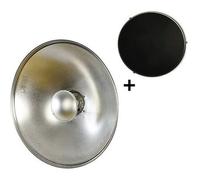 StudioKing Beauty dish argento con nido d'ape SK-BD550 55 cm