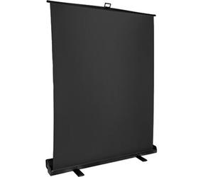 StudioKing Schermo di fondo avvolgibile FB-150200FB 150x200 cm nero