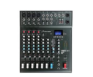 Studiomaster CLUB XS 8 + Canali Mixer Desk con DSP Effects USB Recorder
