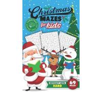 Studiometzger Christmas Mazes for Kids 69 Mazes Difficulty Level Har (Tascabile)