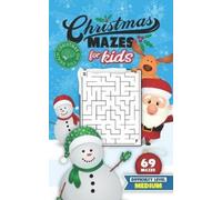 Studiometzger Christmas Mazes for Kids 69 Mazes Difficulty Level Med (Tascabile)