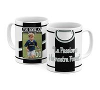 StudioPixelStore Tazza Personalizzata - Idea Regali Personalizzati - Mug Personalizzabile con Squadre del Campionato Italiano - Tazze in Ceramica per la Colazione - (Tifosi Udinese PHOTO)