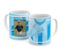 StudioPixelStore Tazza Personalizzata - Idea Regali Personalizzati - Mug Personalizzabile con Squadre del Campionato Italiano - Tazze in Ceramica per la Colazione - (Tifosi Laziali PHOTO)