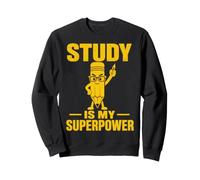 Studious Pencil Learning Strength Student Design Felpa