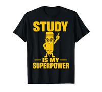 Studious Pencil Learning Strength Student Design Maglietta