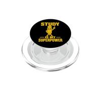 Studious Pencil Learning Strength Student Design PopSockets PopGrip per MagSafe