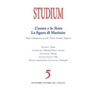 Studium (2021). Vol. 5: L' uomo e lo Stato. La figura di Maritain