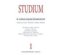 Studium (2025). Vol. 1: Il linguaggio semicolto