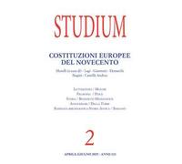 Studium (2025). Vol. 2: Costituzioni europee del Novecento