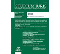 Studium Iuris. Rivista Per La Formazione Delle Professioni Giuridiche. Vol. 2