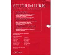Studium iuris. Rivista per la formazione nelle professioni giuridiche (2012) vol. 7-8