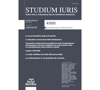 Studium iuris. Rivista per la formazione nelle professioni giuridiche (2022) (Vol. 4)