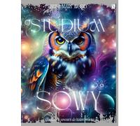 Studium Sowy i mandale z sowami do kolorowania: sowy kolorowanka