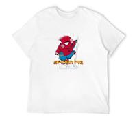 STUDO&PCRA Men's 100% Cottonspider Pig Quality Short Sleeve S-6Xl T-Shirts White M