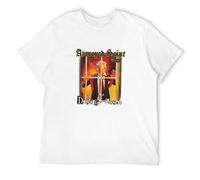 STUDO&PCRA Men's Armored Saint Delirious Nomad T-Shirts White 3XL