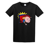STUDO&PCRA Men's Bullshit Man Karl Pilkington Ricky Gervais Show The Moaning of Life T-Shirts Black S