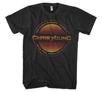 STUDO&PCRA Men's Chris Young Circle Lines Mlxl2Xl Black T-Shirts Black M