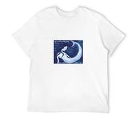 STUDO&PCRA Men's Dirty Three Ocean Songs Vinyltee T-Shirts White 3XL