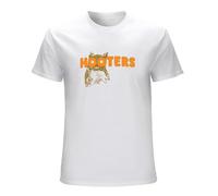 STUDO&PCRA Men's Hooters Owl Boobs America USA Waitress Bird Tee, T-Shirts White L