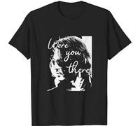 STUDO&PCRA Men's Johnny -Depp Were You There Black Tee Vintage Funny Gift Women T-Shirts Black L