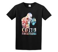 STUDO&PCRA Men's Miguel Cotto WBA Boxing Player T-Shirts Black S