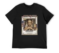 STUDO&PCRA Men's Rina Sawayama Merch Designer Men T-Shirts Black XL