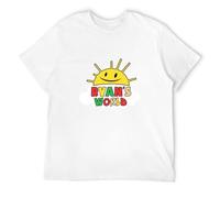 STUDO&PCRA Men's Ryans World Mens Ryan's Toys Review Birthday Child Cotton Short Sleeve Shirt T-Shirts White 3XL