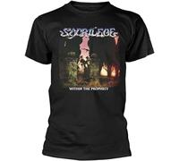 STUDO&PCRA Men's Sacrilege 'Within The Prophecy' Black T-Shirts Black L