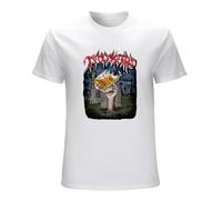 STUDO&PCRA Men's Tankard 'Die with A Beer' T-Shirts White XXL