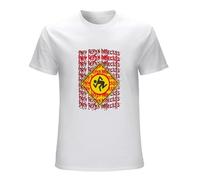 STUDO&PCRA Men's That Time I Got Reincarnated As A Slime Male Short Sleeve with Custom Print Tee T-Shirts White S
