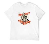 STUDO&PCRA Men's The Last Podcast On The Left Comedian True Crime Netwo T-Shirts White XXL