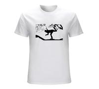 STUDO&PCRA Men's Tom Waits Band T-Shirts White L