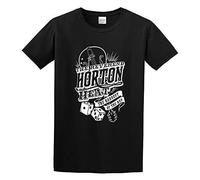STUDO&PCRA Reverend Horton Heat Baddest T-Shirt Graphic Printed Funny Tee for Men Black L