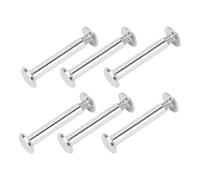 Studri in Metallo in Lega Inossidabile Rivetti a Vite a Vite in Pelle 50 Set 4,5x25x9mm per Artigianato di Abbigliamento in Pelle con Connessione Sicura