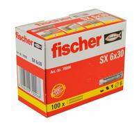 Studs Fischer Sx 70006 Nylon 6 X 30 Mm (100 Units) NUOVO