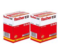 Studs Fischer Sx 70008 Nylon 8 X 40 Mm (100 Units) NUOVO