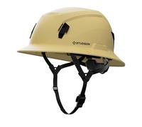 STUDSON SHK-1 Casco di sicurezza a tesa intera: conforme ANSI/ISEA Z89.1 Tipo II (R 2019), leggero e traspirante, chip di contatto di emergenza NFC, taglia unica, protezione classe C ed E (non