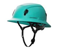 STUDSON SHK-1 Casco di sicurezza a tesa intera: conforme ANSI/ISEA Z89.1 Tipo II (R 2019), leggero e traspirante, chip di contatto di emergenza NFC, taglia unica, protezione classe C ed E (non