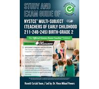 Study and Exam Guide of NYSTCE Multi-Subject (Teachers of Early Childhood 211-245-246) Birth-Grade 2: The Official Genius Exam Coaches Edition