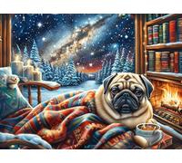 Study Cute Tiger Rompicapo 300 Pezzi Per Regalo Di Battesimo Cartone Spesso Per Bambini Radiant Whimsical Menagerie Tema Baby Per Attività Educativa Con Confezione Regalo Da Passatempo 300 PCS