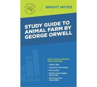 Study Guide to Animal Farm by George Orwell (Tascabile) Bright Notes