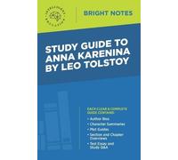 Study Guide to Anna Karenina by Leo Tolstoy (Tascabile) Bright Notes