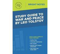 Study Guide to War and Peace by Leo Tolstoy (Tascabile) Bright Notes
