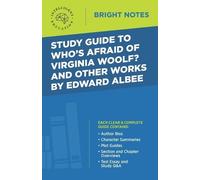 Study Guide to Who's Afraid of Virginia Woolf? and Other Works by Ed (Tascabile)