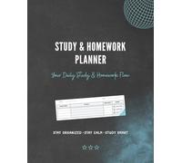 Study & Homework Planner: Your Daily Study & Homework Flow