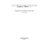 Study III for Treatise on the Veil - SCORE
