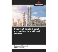 Study of liquid-liquid extraction in a stirred column