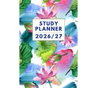 Study Planner 2026/2027: Agenda Settimanale per Studenti e Universitari da Settembre 2026 ad Agosto 2027 | Orario Lezioni, Esami, Obiettivi e Registro Voti | Formato 6x9 Pollici